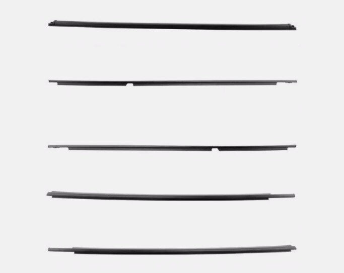 Toyota Genuine 4Runner Door Belt Molding Weatherstrip Front & Rear 4Qty Set OEM
