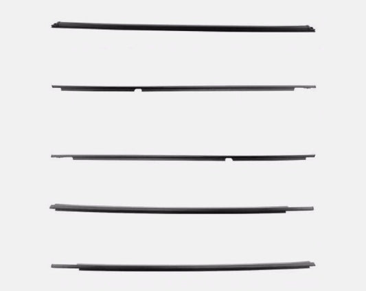 Toyota Genuine 4Runner Door Belt Molding Weatherstrip Front & Rear 4Qty Set OEM
