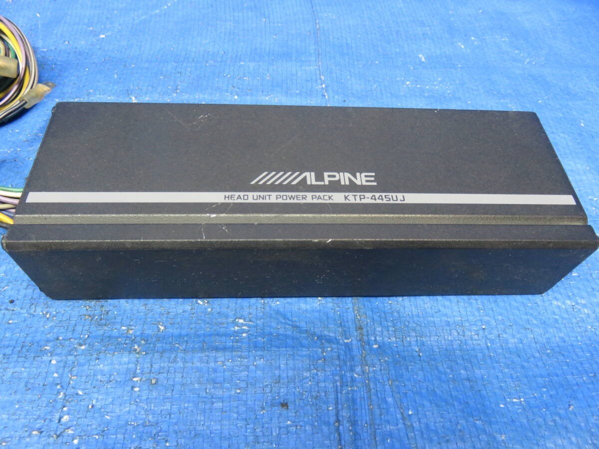 Alpine KTP-445UJ Compact 4-Channel Digital Power Amplifier Car Audio JDM