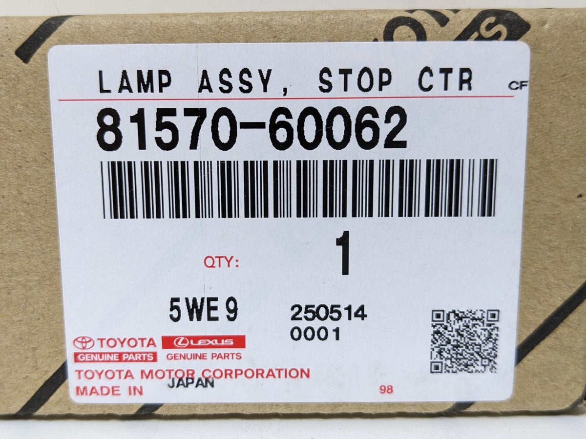 Toyota Genuine Land Cruiser LX470 3RD Brake Signal Light OEM 81570-60061