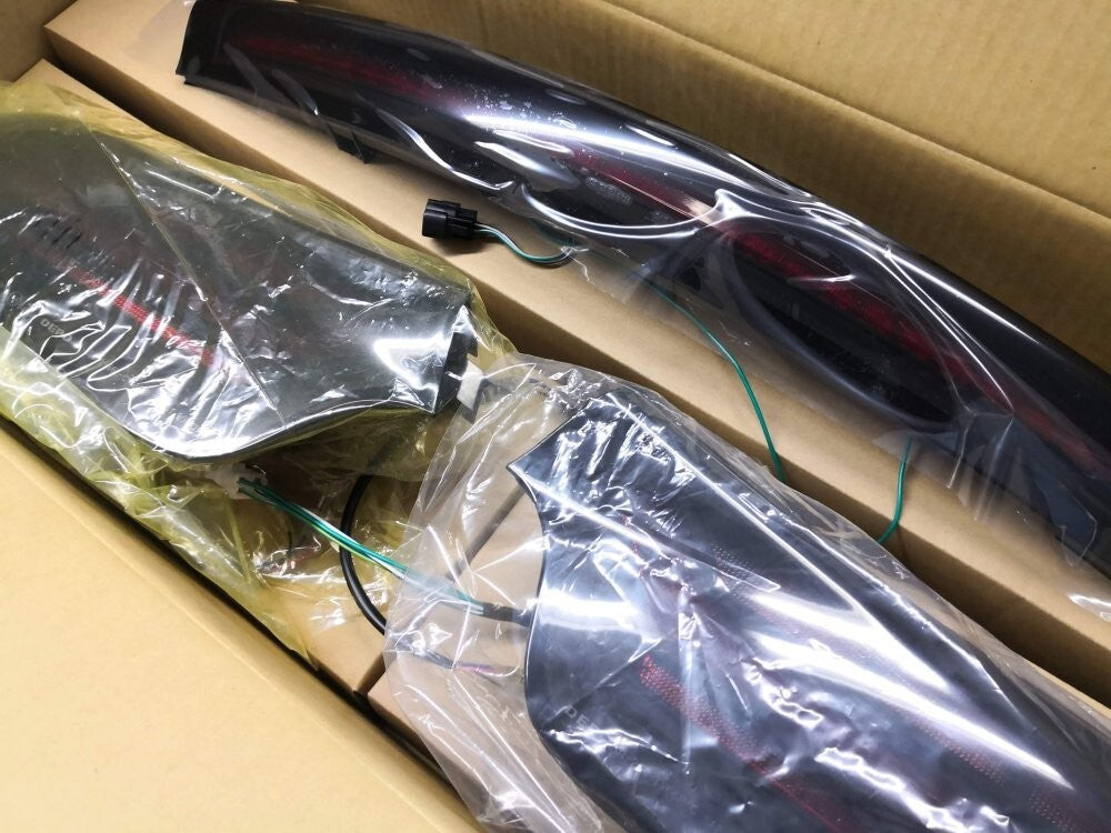 DEPO RX-7 FD3S LED Tail Lights Sequential Turn Signal Lamborghini style