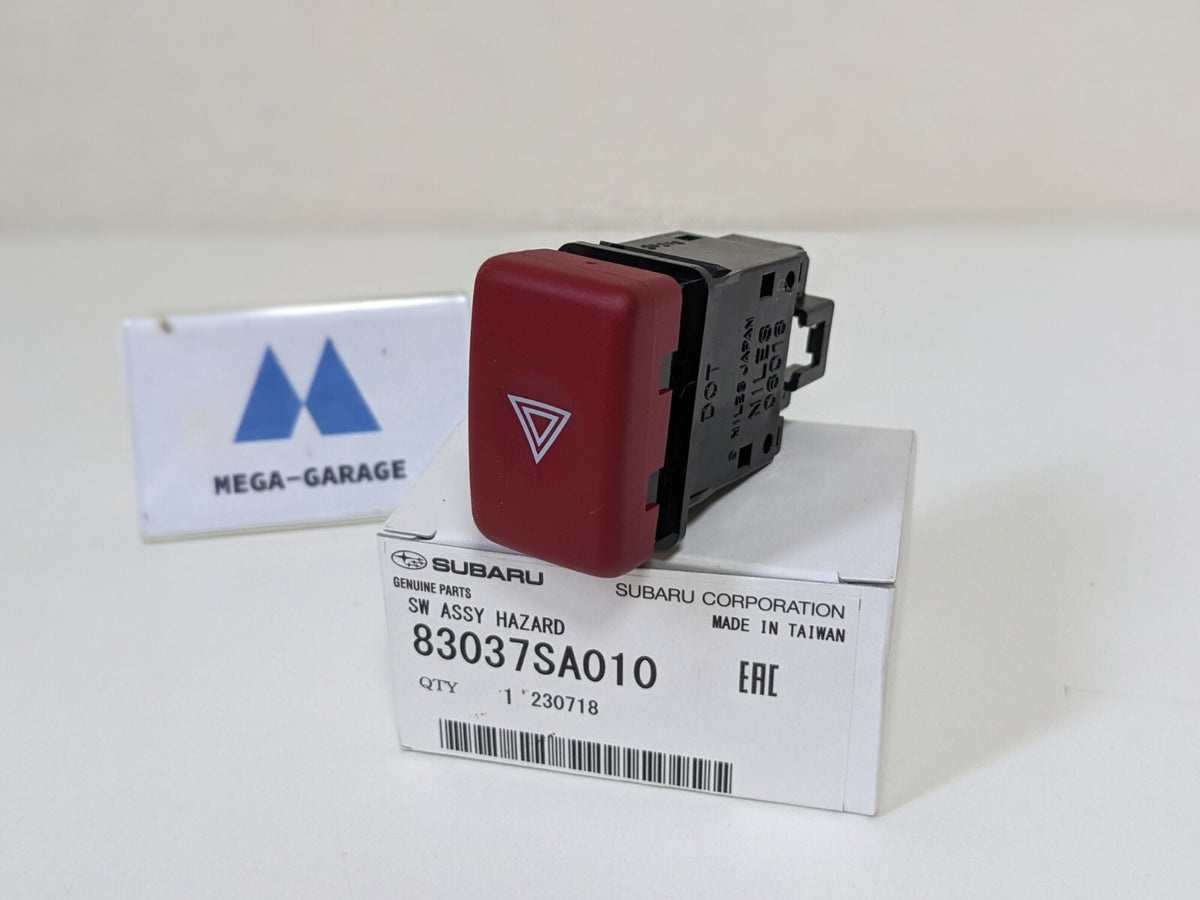 83037SA010 Subaru Forester STI SG5 SG9 SG9L 03-07 Genuine Red Hazard Switch Butt