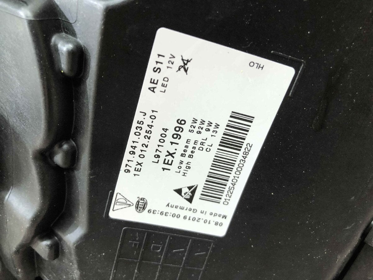 Porsche Panamera 971 Headlight Left LED Genuine OEM