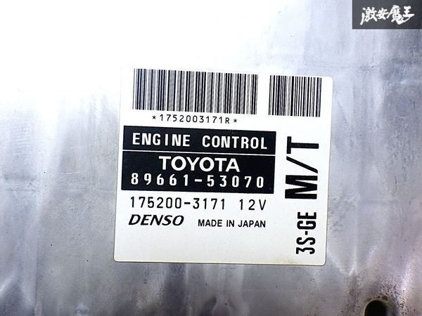 Toyota Altezza SXE10 Lexus IS 3S-GE 6MT ECU 89661-53070 OEM JDM