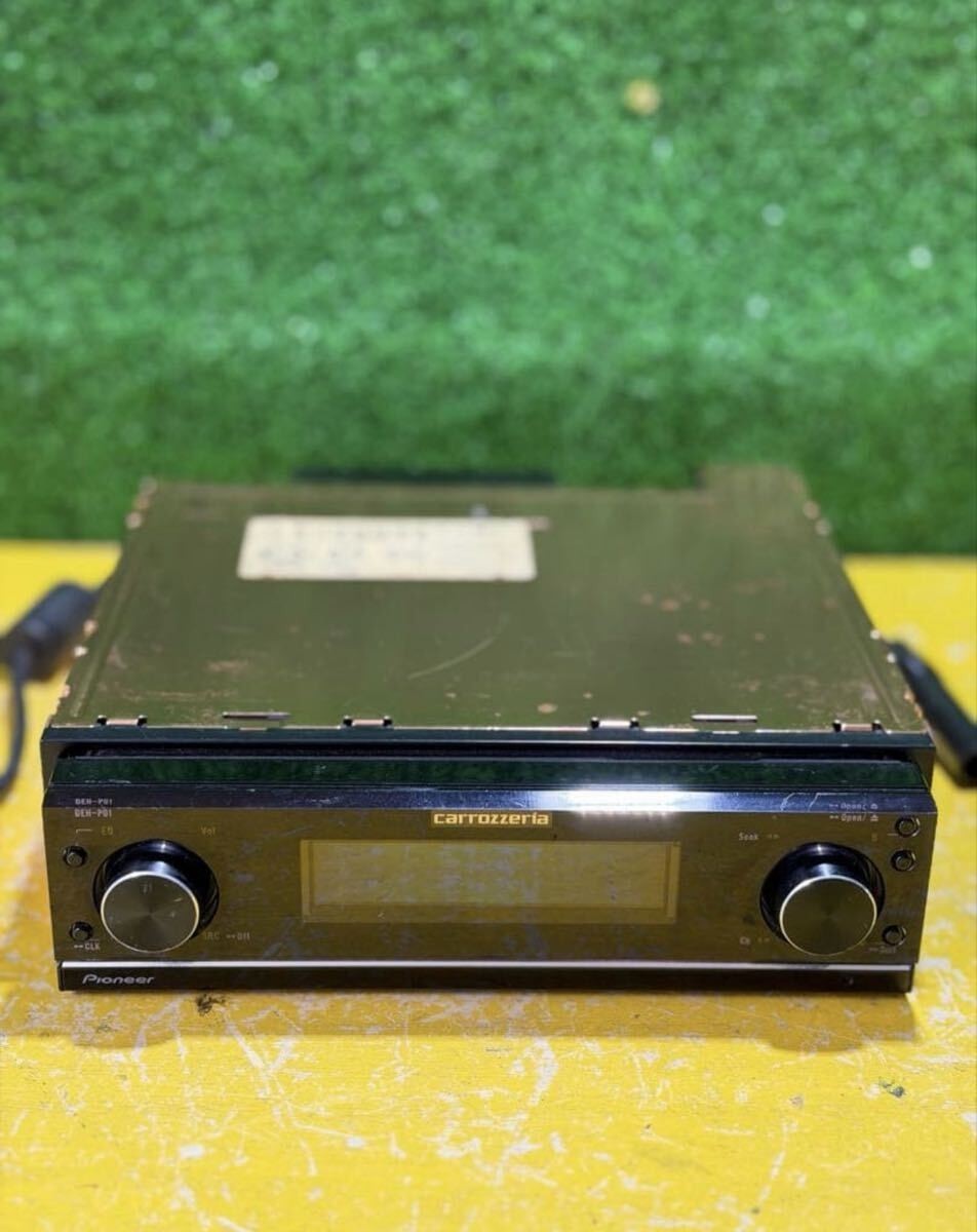 Pioneer DEH-P01 Amplifier-Less Car Head Unit CD Player USB WMA MP3 AAC WAV
