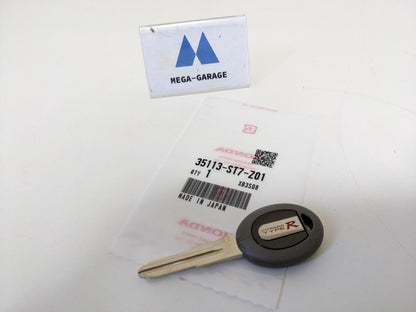 35113-ST7-Z01 HONDA INTEGRA TYPE-R DC2 DB8 Genuine Blank Key Uncut Spare OEM