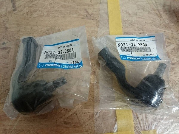 N021-32-280A Mazda Genuine Miata 93-94 Bilstein Equipped Outer Tie Rod End Set *