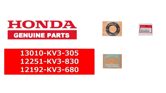 HONDA GENUINE NSR250R MC21 MC28 SE SP RING KIT 12192-KV3-680 12251-KV3-830 NIB