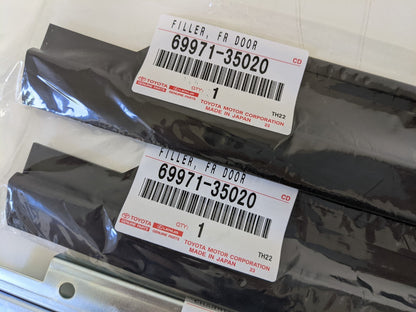 Genuine Toyota 4runner Back Window Regulator Track Channel Repair Kit