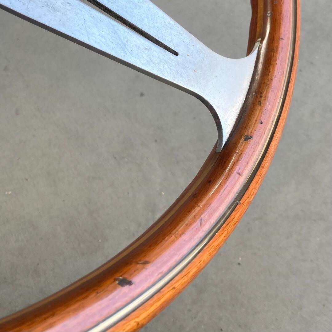 NARDI 38.5cm Wood Steering Wheel