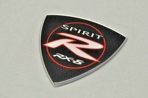 F1Y5-51-781 x2 MAZDA Genuine RX-8 SPIRIT R Emblem Badge Set