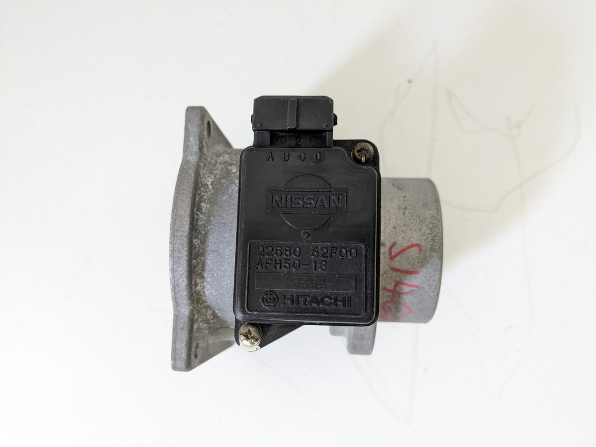 Nissan 22680-52F00 Silvia 240SX S13 S14 SR20DET MAF Sensor Used