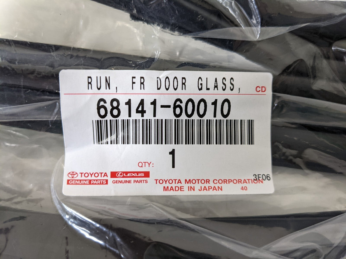 TOYOTA OEM 91-97 LAND CRUISER LX450 FJ80 FZJ80 Front Rear RH & LH Door Glass Run