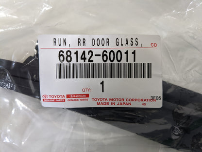 TOYOTA OEM 91-97 LAND CRUISER LX450 FJ80 FZJ80 Front Rear RH & LH Door Glass Run
