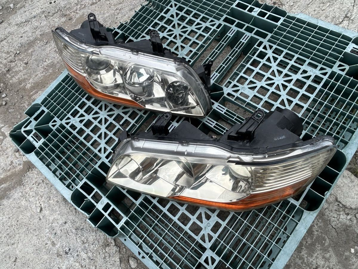 Mitsubishi Lancer Evolution 7 8 9 CT9A CY9W EVO HID HeadLights Lamps JDM Used