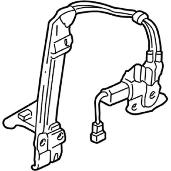 Genuine Honda 1991-2005 Acura NSX LHD Power Window Regulator Front Right & Left