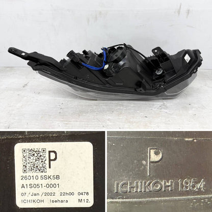Nissan LEAF ZE1 Early Model Right Headlight Headlamp LED ICHIKOH 1954 JDM OEM