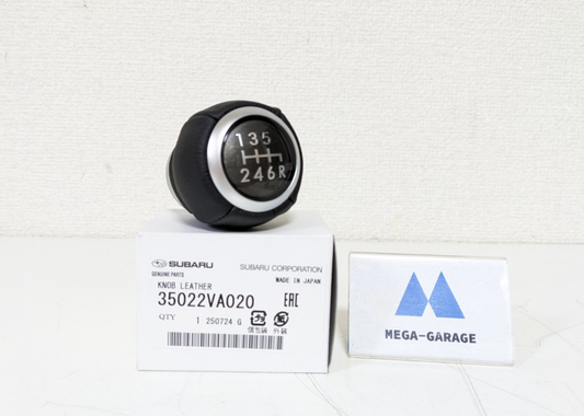SUBARU Genuine NEW Impreza WRX STi 6Speed Manual Leather Shift Knob 35022VA020