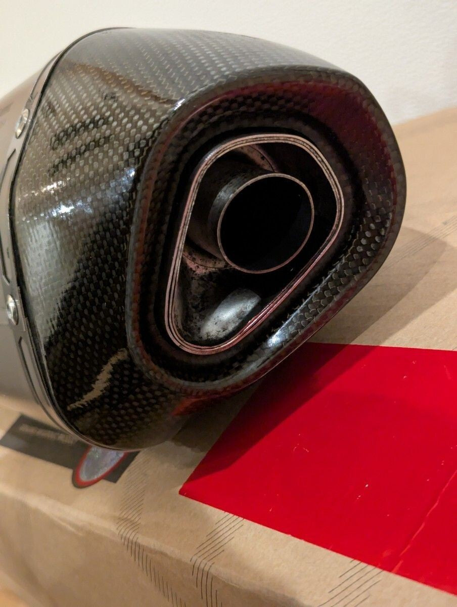 AKRAPOVIC Slip-On Line Titanium Muffler for Kawasaki Ninja 400/250 Z400/250