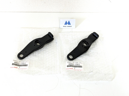 Toyota OEM STRIKER, TOP COVER LOCK, NO.1 RH & LH Set of 2 Genuine