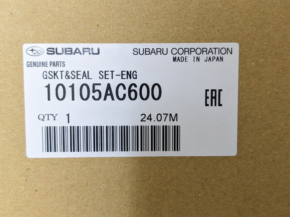 10105AB730 Subaru Genuine OEM GSKT&SEAL SET-ENG G13 Impreza (GJ) S13 Forester