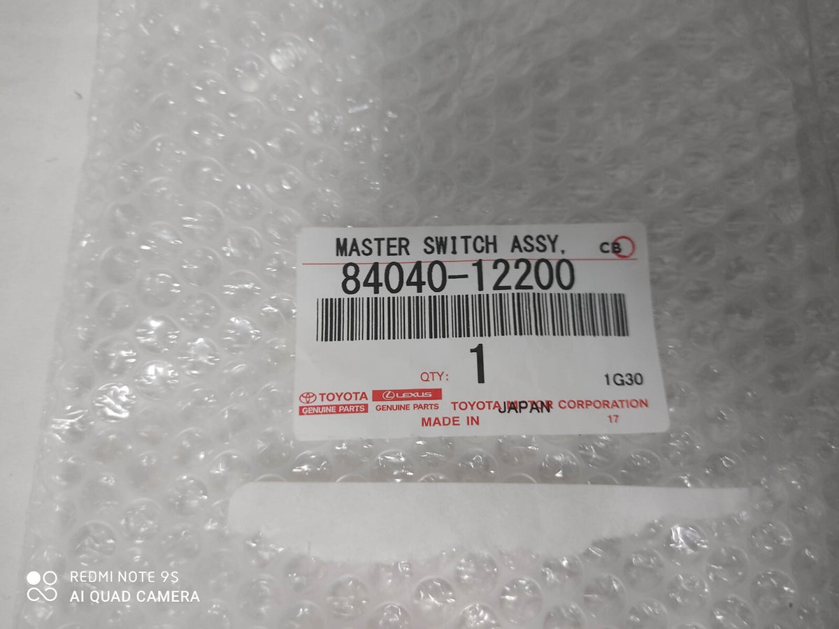 Toyota Genuine Rav4 MXAA54 Power Window & Mirror Switch LED Back light OEM Japan
