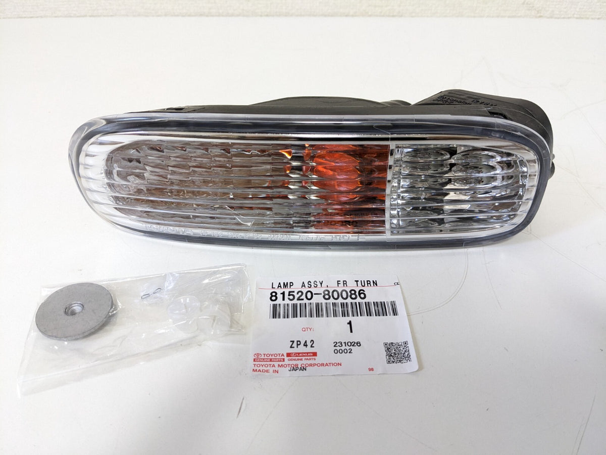 TOYOTA SUPRA JZA80 MK4 96-02 Genuine Front Turn Signal Lamp Light RH LH Set OEM