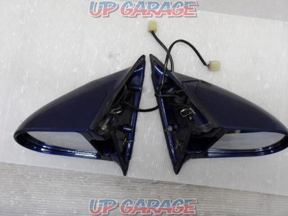 GANADOR Super Aero Mirror Blue Subaru Legacy B4/BE5 Touring Wagon BH5
