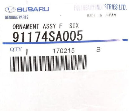 Subaru Genuine Rear Emblem Badge F/S 91174SA005