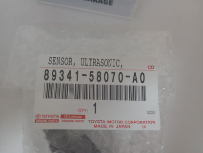 Toyota Front Bumper corner Park Sensor 89341-58070-A0 Ultrasonic sensor Genuine