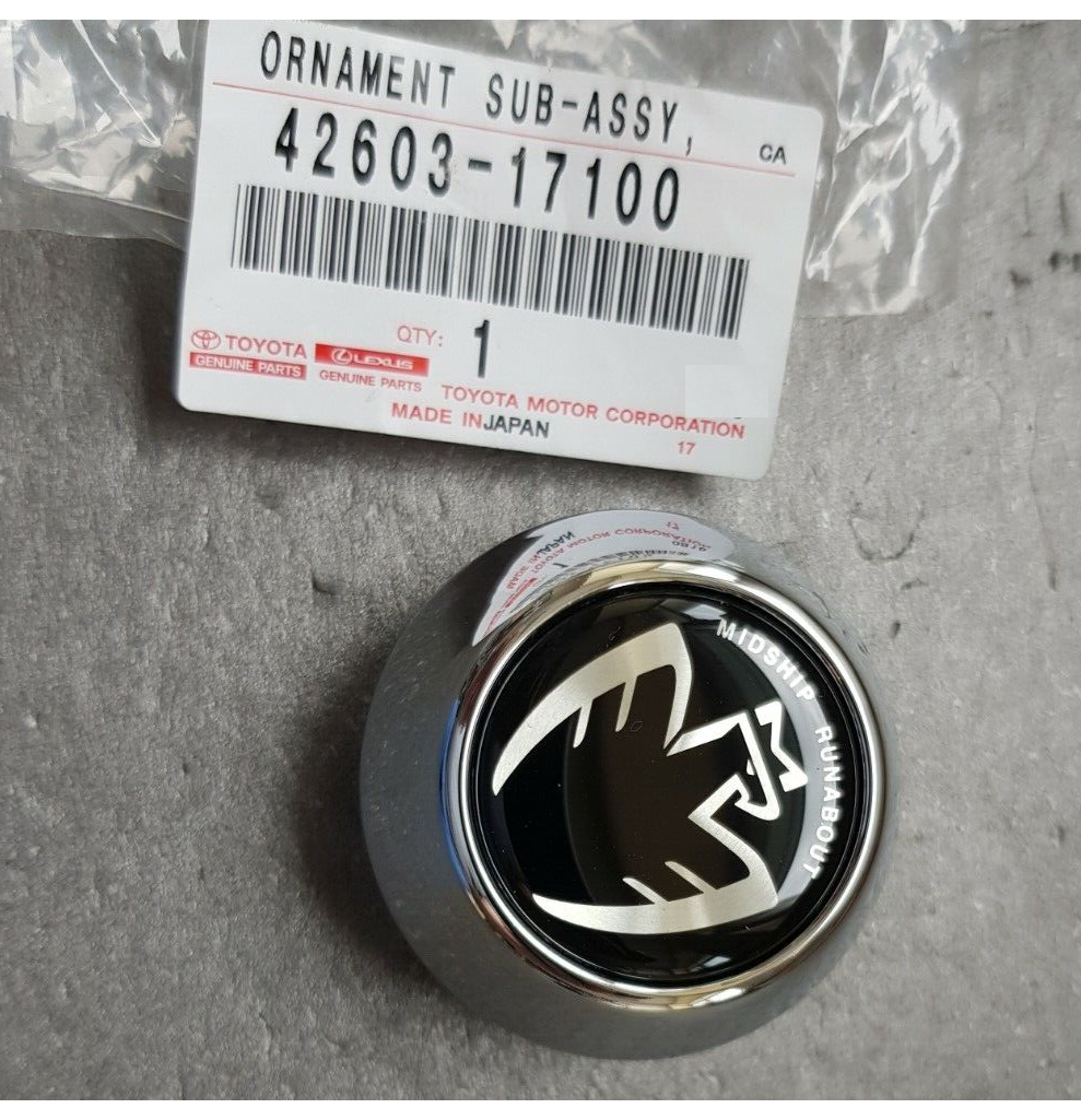 42603-17100 Toyota Genuine MR2 Spyder MR-S ZZW30 Wheel Center Caps 4 set 99-07