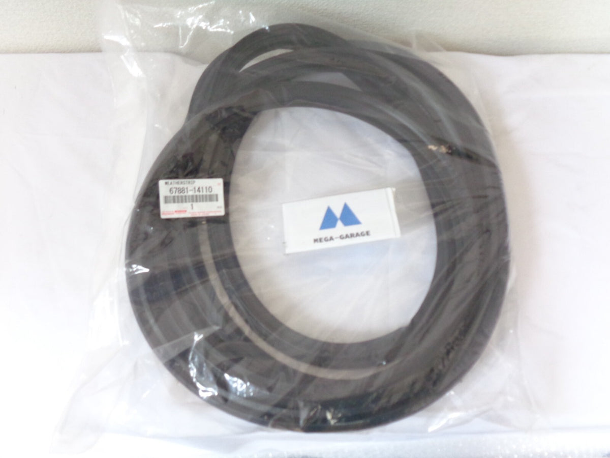 67881-14110 Toyota Genuine Supra GA70 MA70 JZA70  Back Door Weather Strip OEM