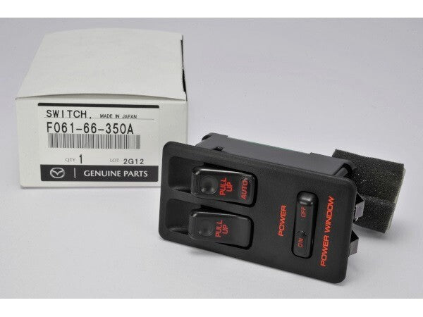 F061-66-350A Mazda Genuine RX-7 FC-3S 1989-1992 Driver's Power Window Switch OEM