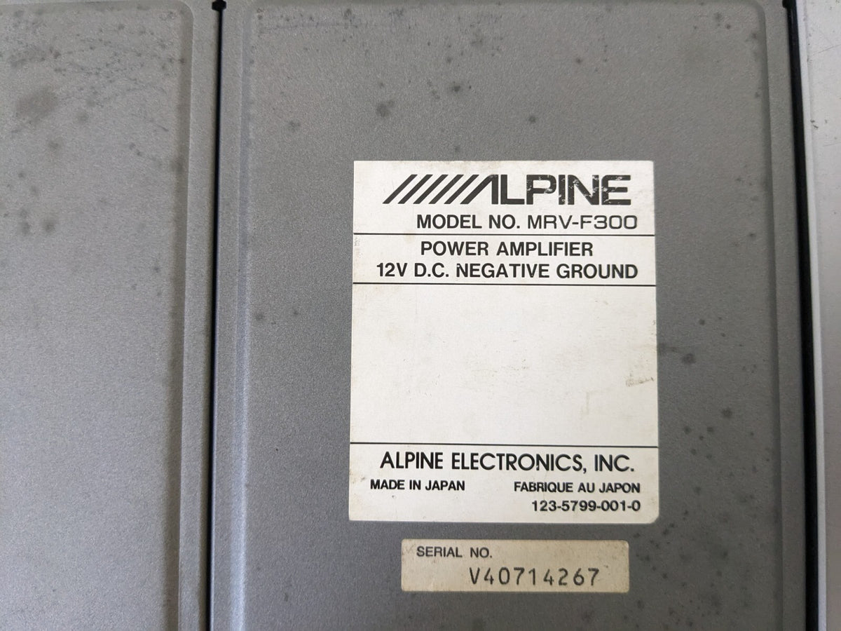 ALPINE MRV-F300 4-channel Digital Power Amplifier