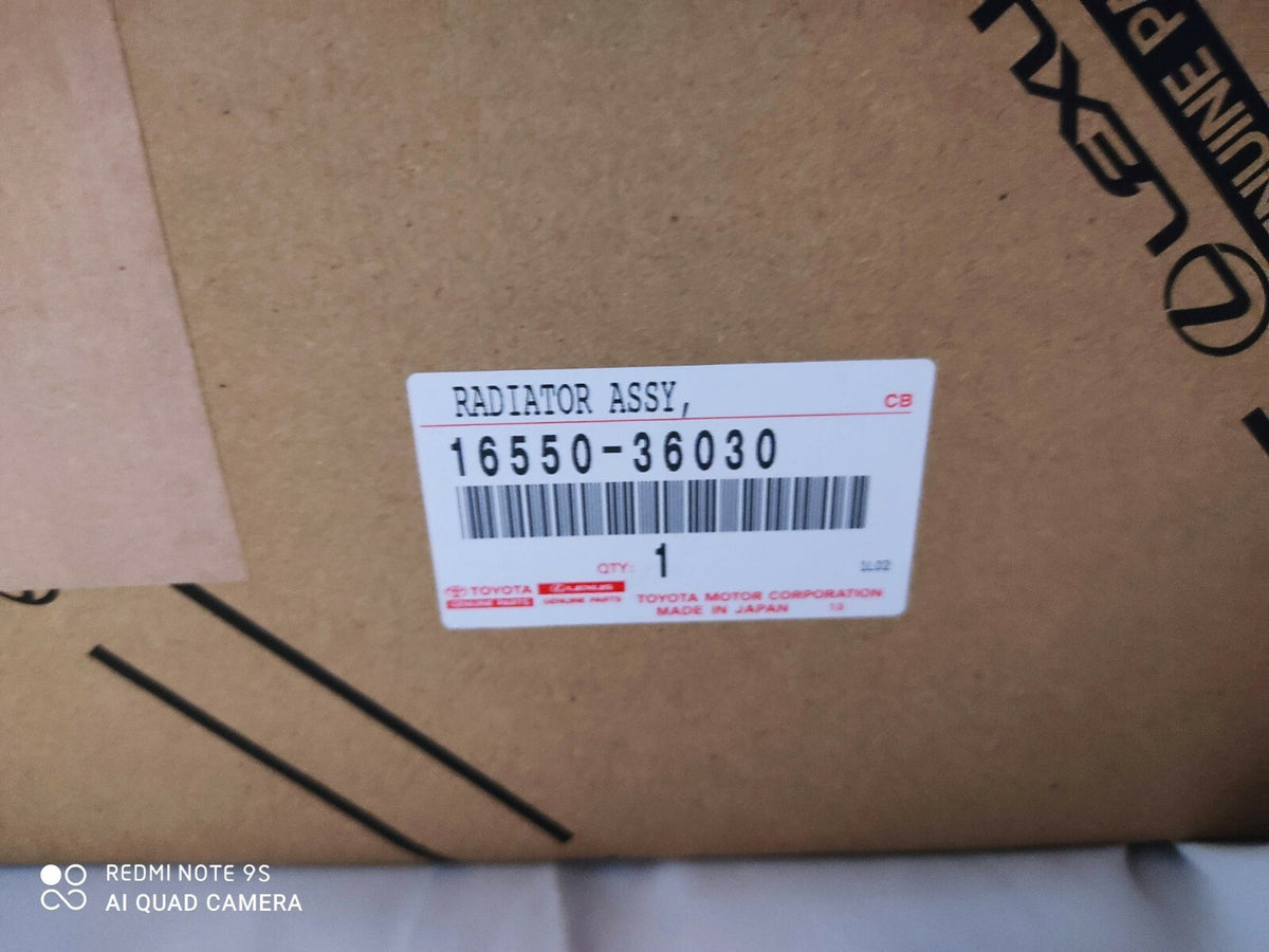 LEXUS IS Radiator Intercooler Cooling 16550-36030 OEM JDM Genuine