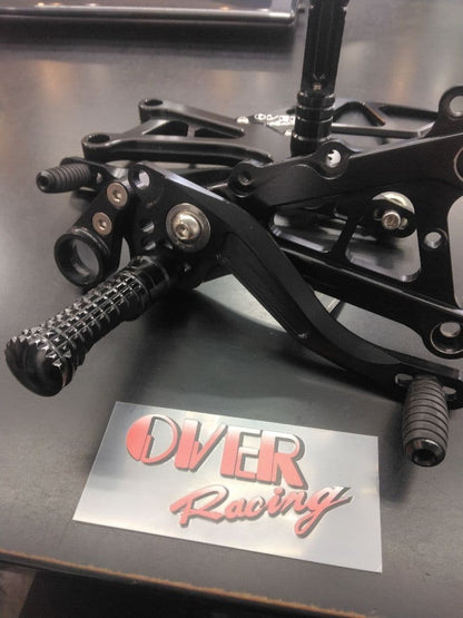 OVER Racing Rearsets for Yamaha YZF-R6 2017-2021