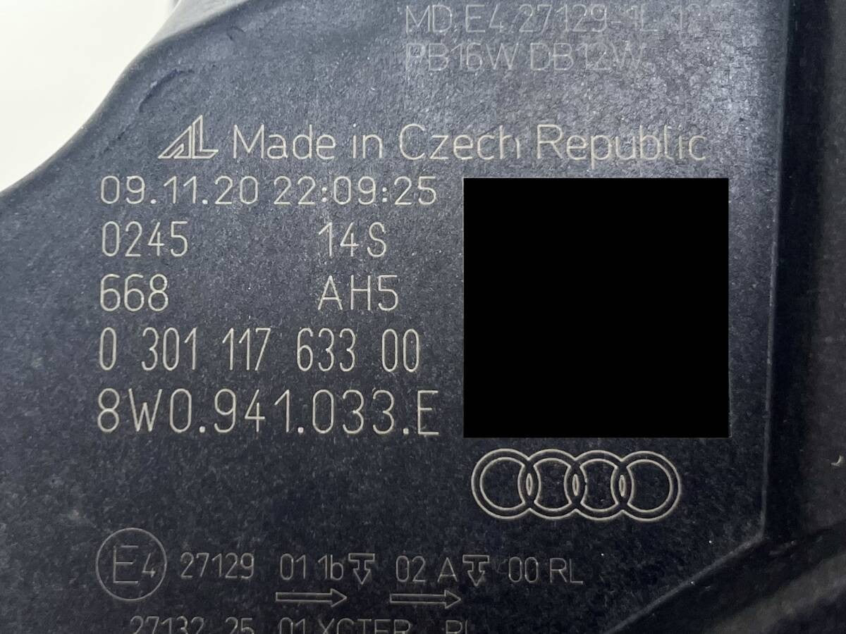 Audi A5 8W Left Headlight Lamp OEM Genuine