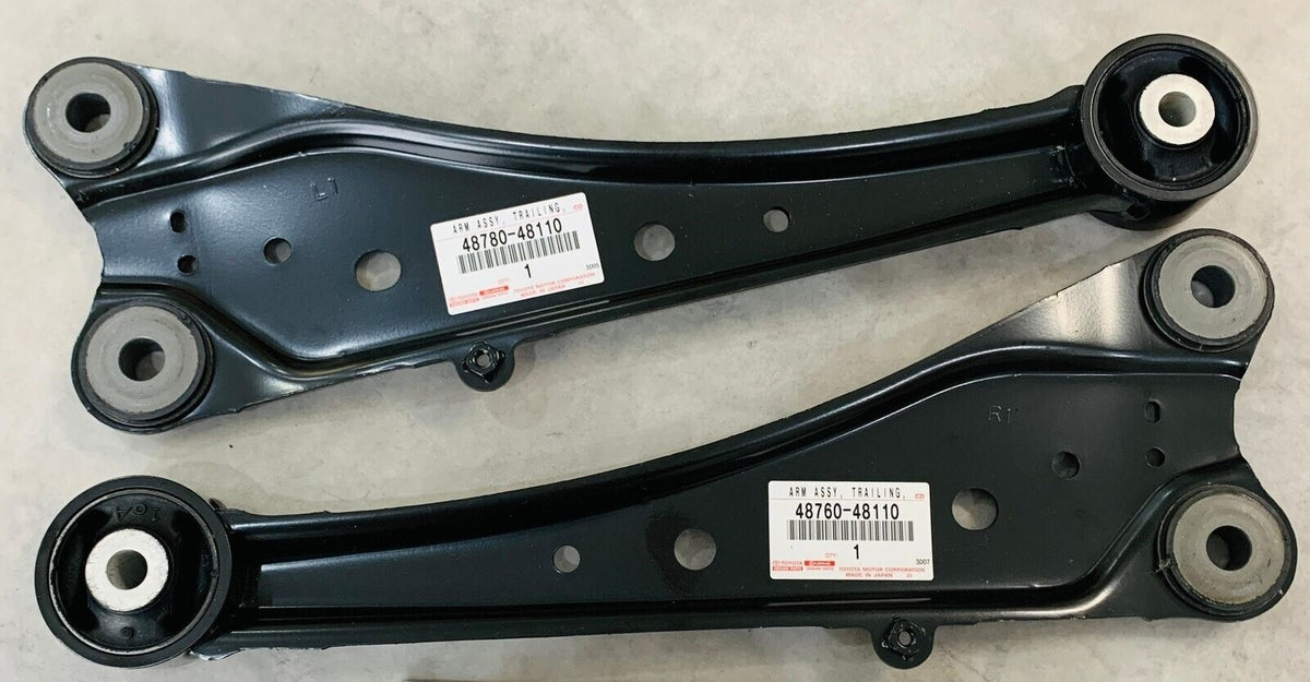 Genuine TOYOTA RAV4 2013-2018 Rear Trailing Arm Assy Right & Left Set OEM