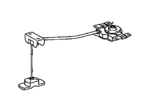 51900-48022 TOYOTA Genuine Spare Wheel Carrier Assembly LEXUS HARRIER RX300
