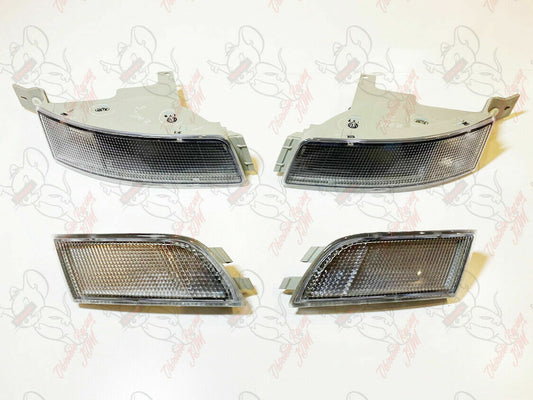 Toyota Genuine MR2 SW20 SW20L Front Left & Right turn signal lamp & Cover Set