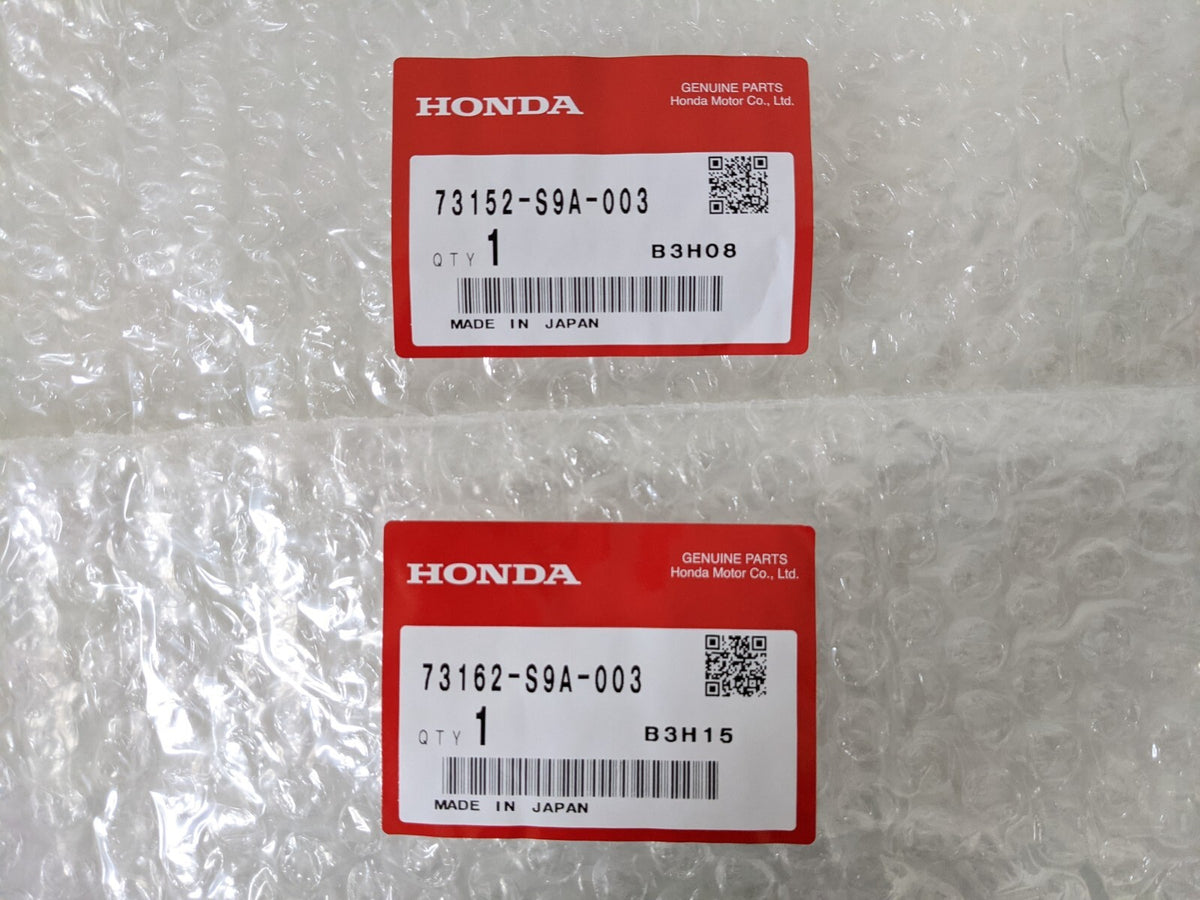 Honda 02-06 CR-V LH RH Front Windshield Side Molding Garnish Pillar Trim Genuine