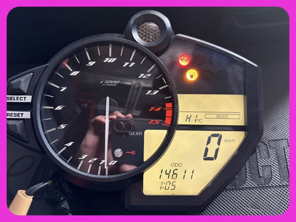 Yamaha YZF-R1 14B 2009-2011 Instrument Cluster Speedometer OEM Genuine