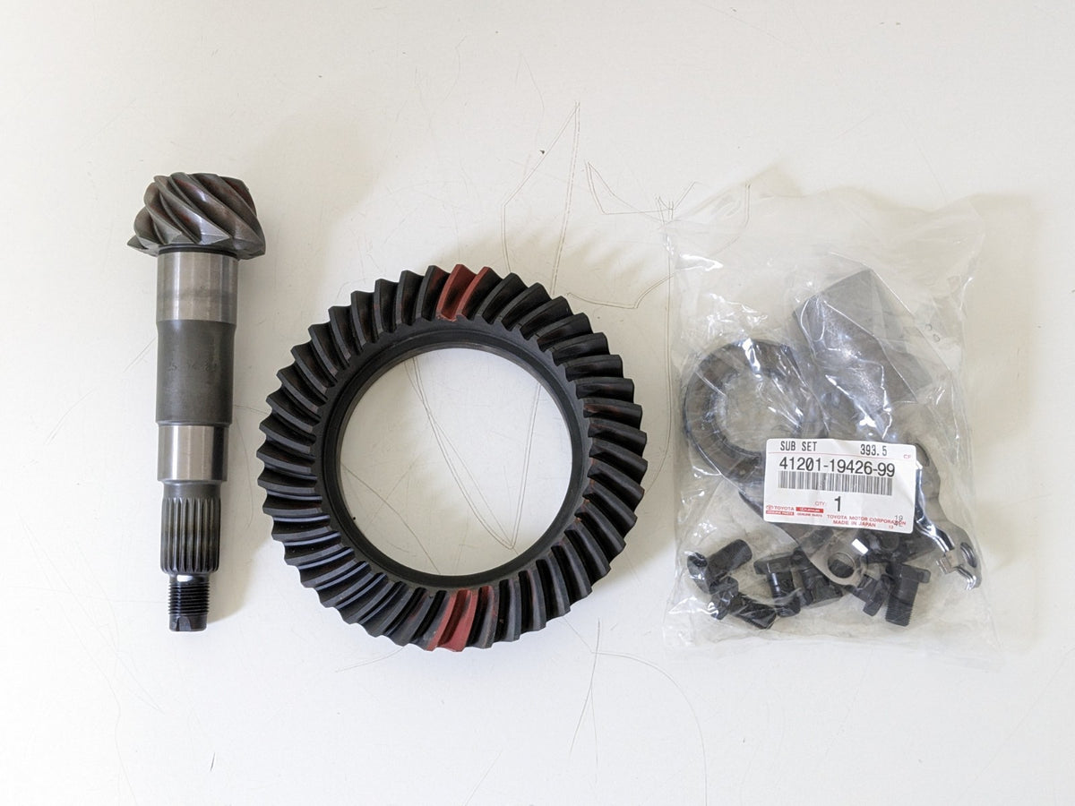Toyota OEM 4.778 Final Gear Kit TRD Cross 6.7in for AE86 41201-29637