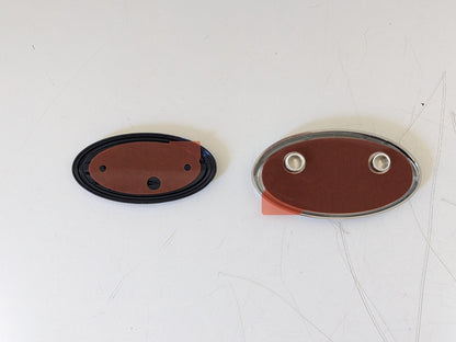 SUBARU Genuine OEM IMPREZA WRX STI GD# 03-05 Subaru Oval Front & Rear Emblem Set