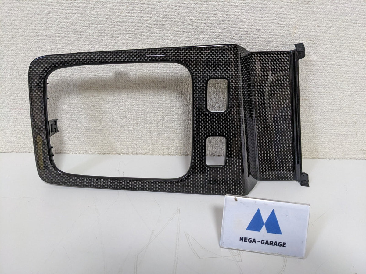 Genuine Toyota JZX100 Chaser Mark II Cresta Carbon Shift Panel Interior OEM JDM