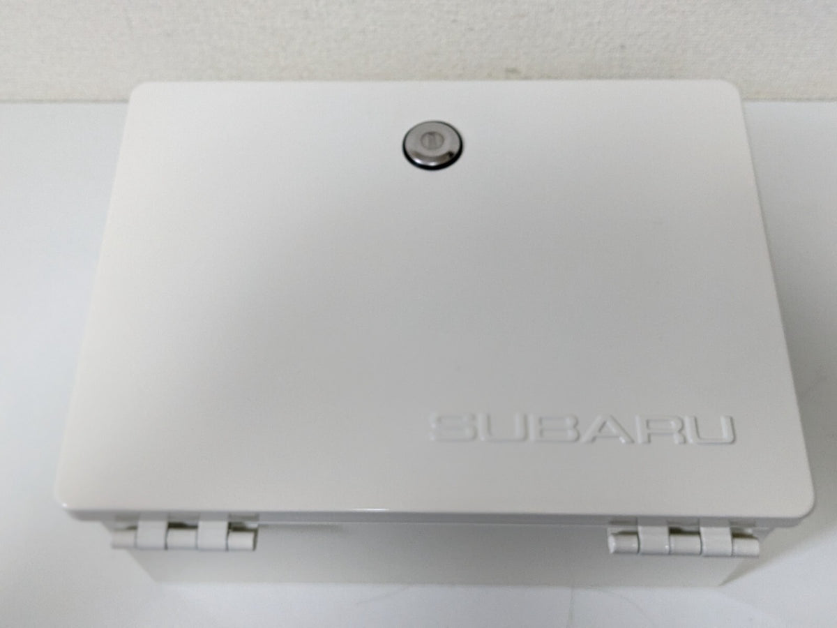 SUBARU Genuine Sambar TV1 TV2 TT1 TT2 Locker set Tool box Logo Key lock White