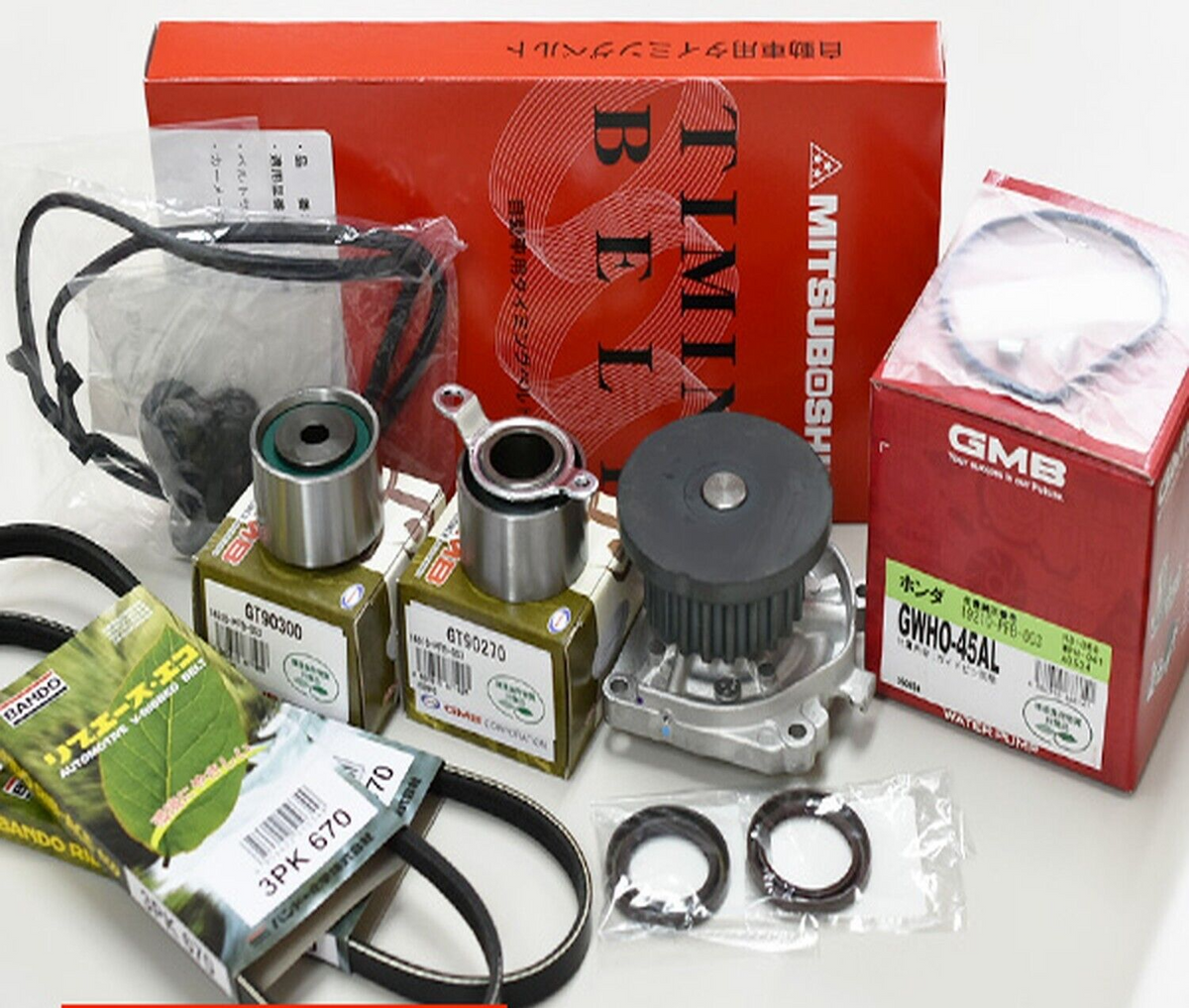 Engine Parts Set of 9 for Honda ACTY HH5 HH6 HA6 HA7