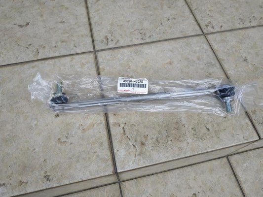 48820-47020 TOYOTA GENUINE FRONT STABILIZER BAR LINK SET OF 2 OEM