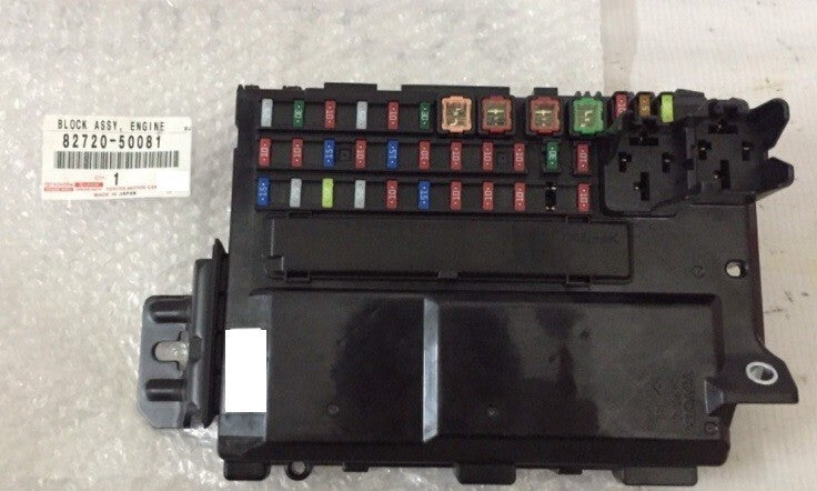 82720-50081 Lexus LS460 LS600h Fuse Relay Engine Room Junction Block Genuine OEM
