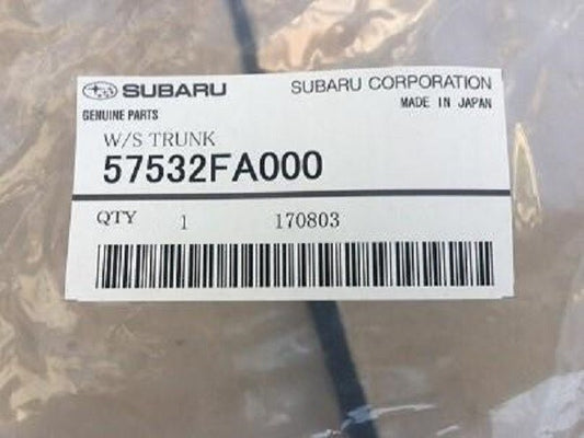 57532FA000 SUBARU IMPREZA WRX STI GC8 93-01 Genuine Trunk Lid Weather Strip OEM